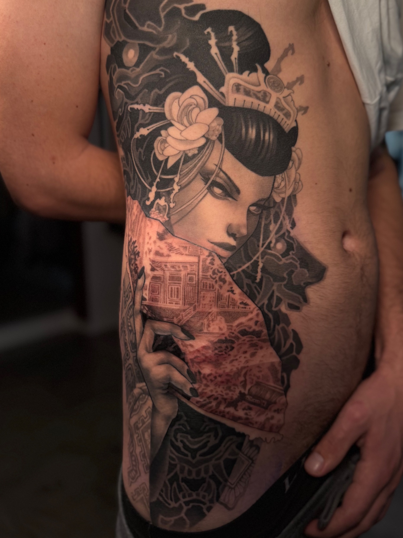 Geisha rib piece